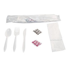 3E10NSPW FORK/KNIFE/SALT/NAPKIN/PEPPER