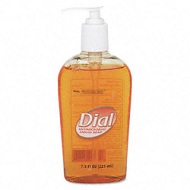 DIAL 7.5oz DECOR PUMP L/H/SOAP ANTIMICROBIAL 12/CS