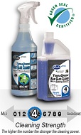 TerraGreen Blue Glass Cleaner (1QT) (Canteen) Multi-Surface