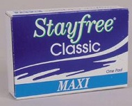 GUARDS MAXI PADS 250CT/ CS
STAYFREE