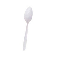 Spoon, white polypropylene full size, 1000/cs