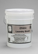 CLOTHESLINE FRESH LAUNDRY
BREAK #1 5GALLON PAIL
CONCENTRATED BUILDER RAISIES
PH 14.0 