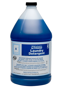 Clothesline Fresh Laundry
Detergent (1GL) is a
contemporary approach to
laundry. Clothesline Fresh
Laundry Detergent can be used
with a complete laundry
program or on its own.1GL/4GL
in a case