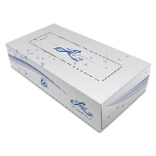 LIVI FACIAL TISSUE 2PLY-100/bx FLAT BOX - 30bx/cs