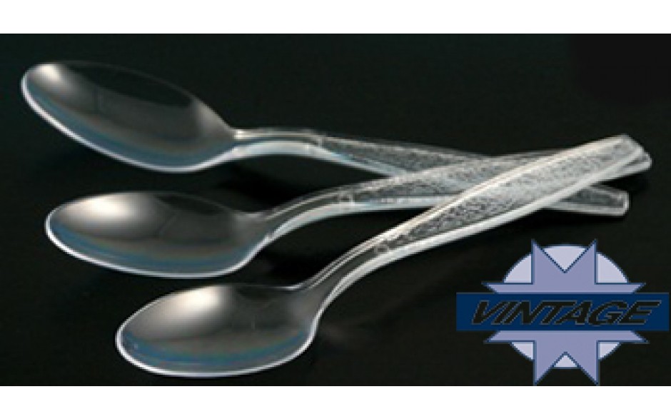 V191002 CLEAR HVY SPOON 1000/CS