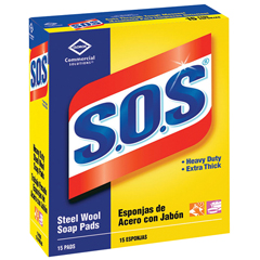 SOS PADS W/RUST INHIBITOR 12BX/15/CS